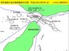 明石海峡付近の操業漁船状況図