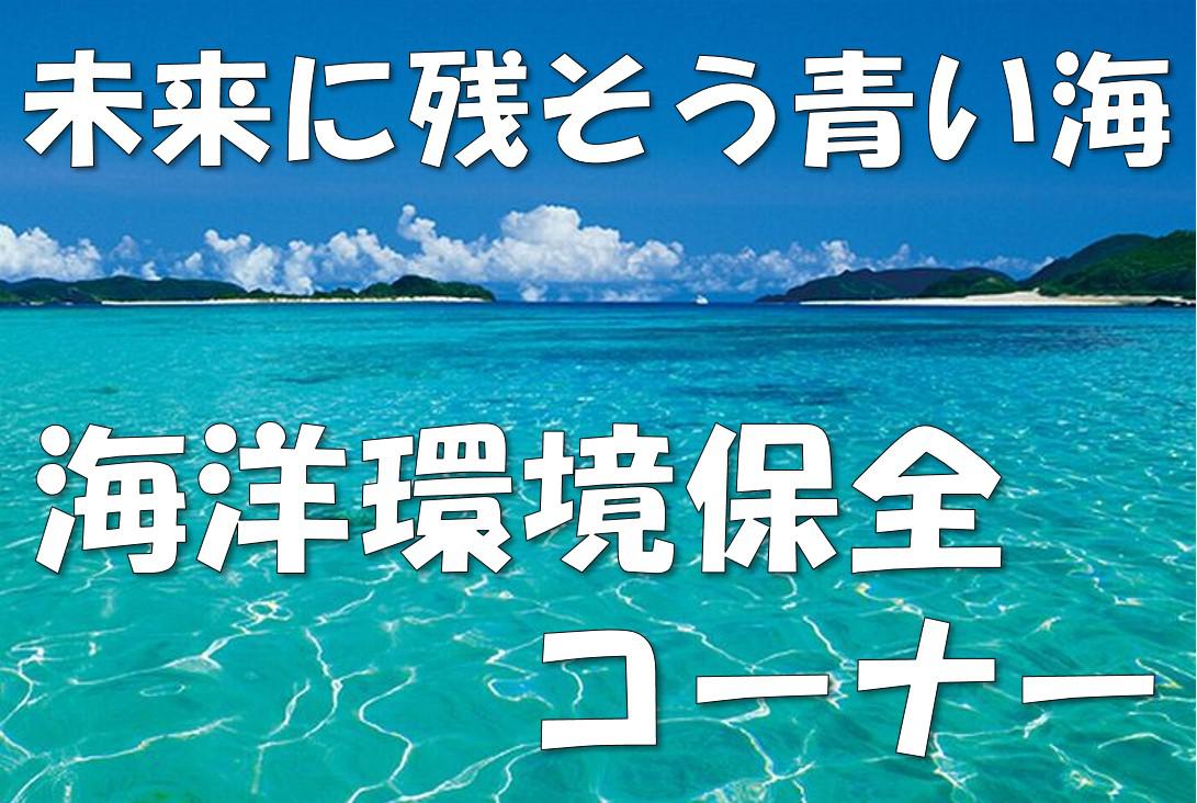 海洋環境保全コーナー