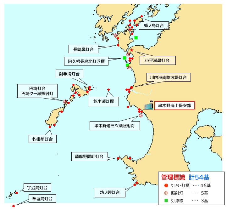 管理標識位置図