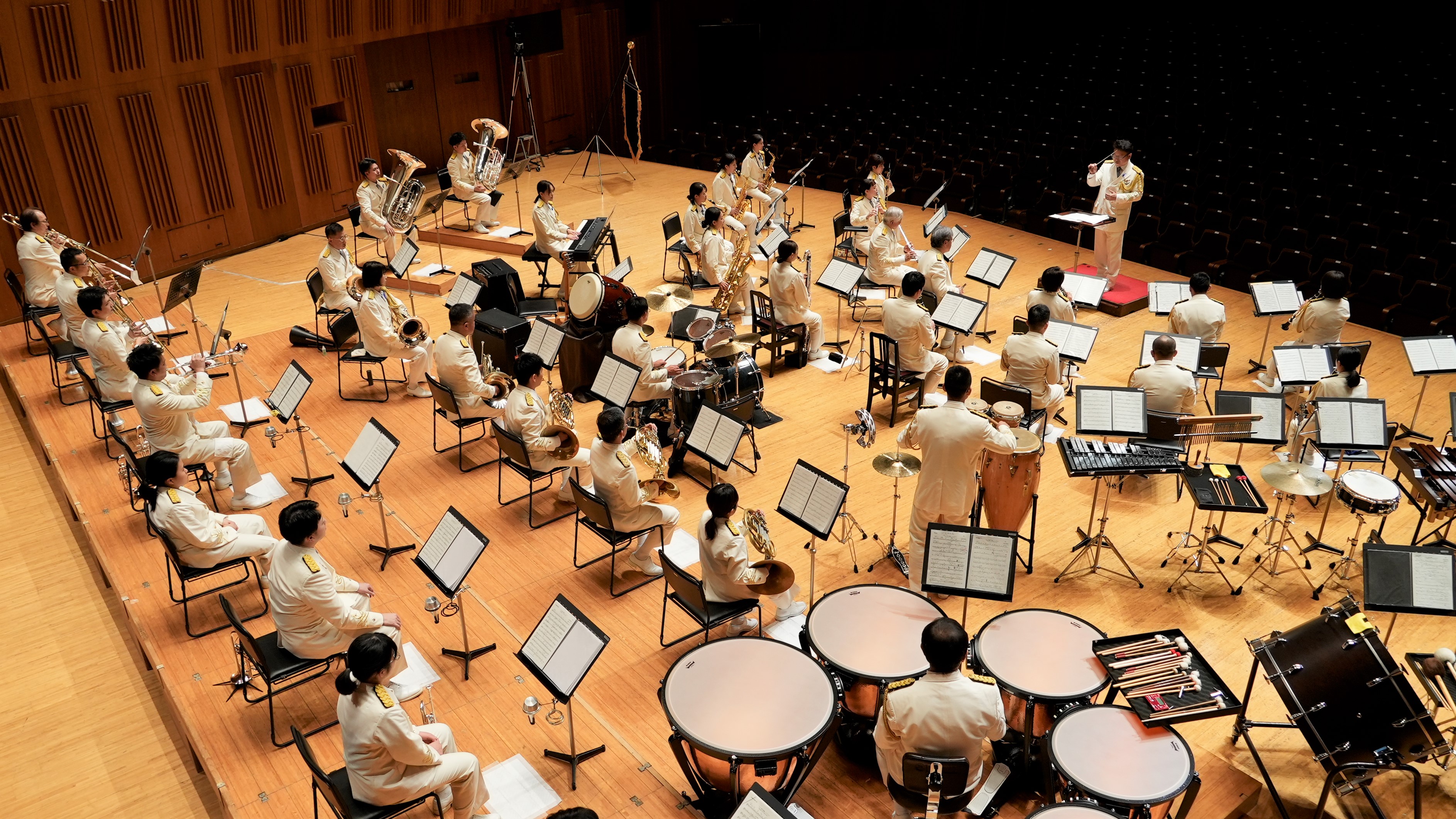 音楽隊演奏の様子