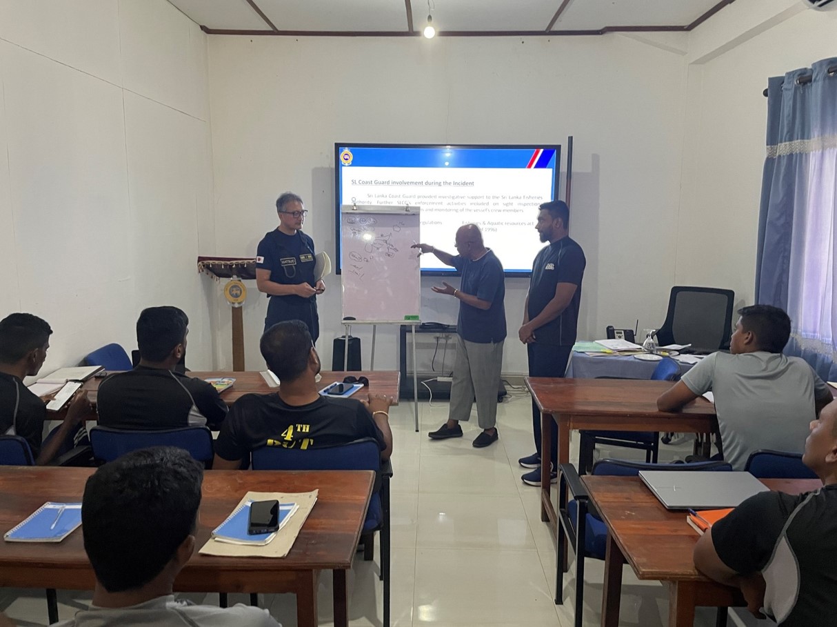 Capacity Building Support for the Sri Lanka Coast Guard (SLCG) （Overview）