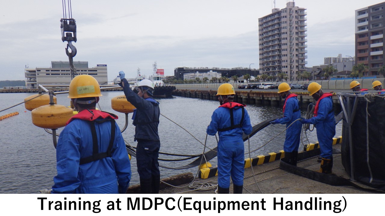 Training at MDPC(Equipment Handling)