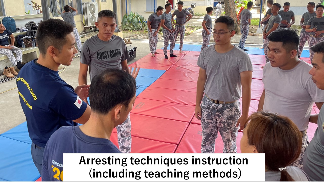 Arresting techiniques instruction