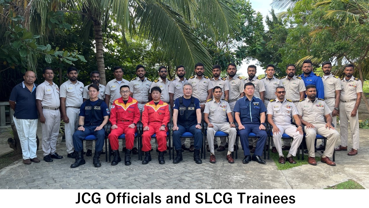 jcg officials and slcg trainees