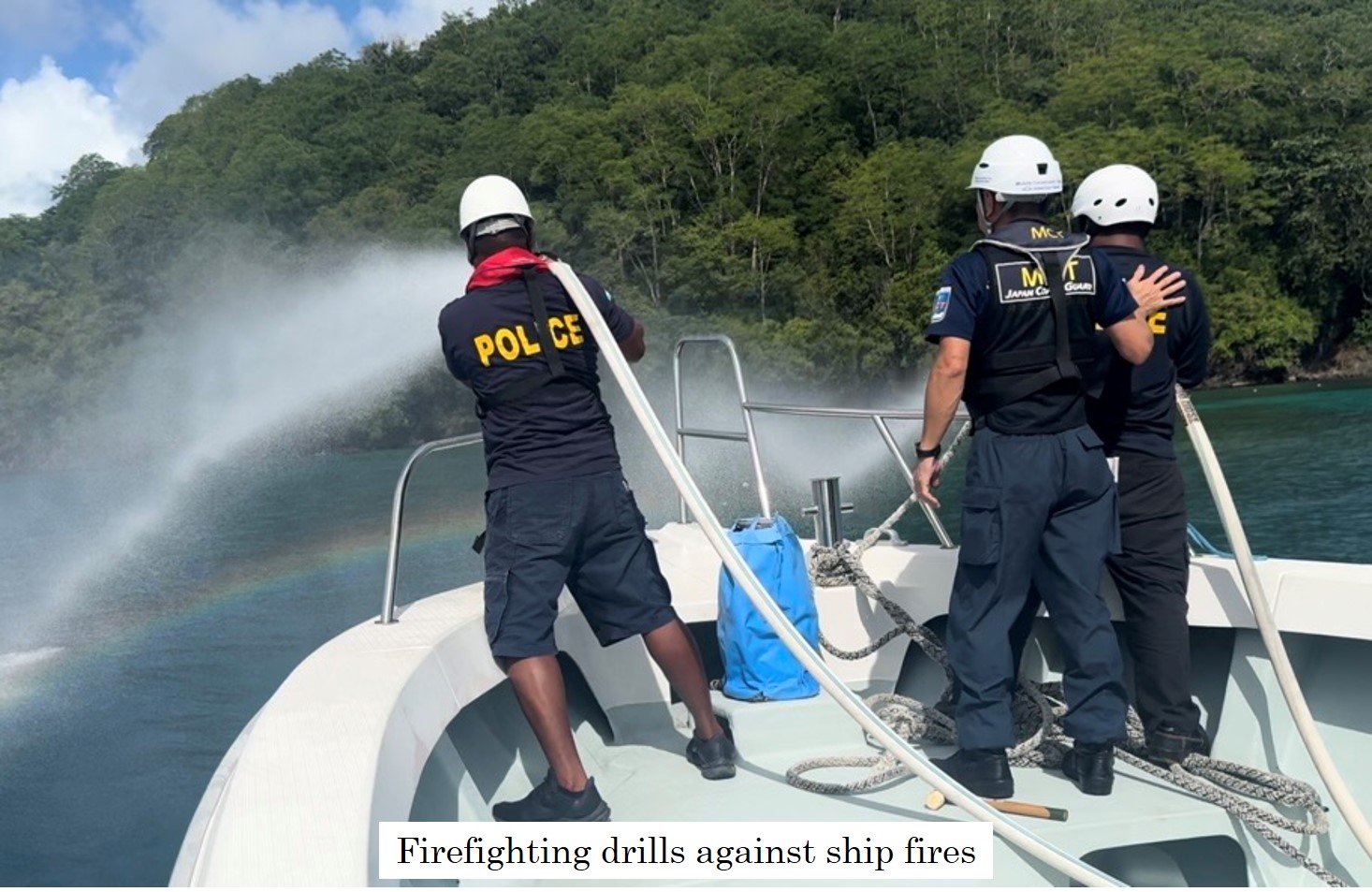 The JCG provided Capacity-Building Assistance to the coast guard agency in the Republic of Palau （Summary of results）－ Promoting our efforts toward the FOIP －