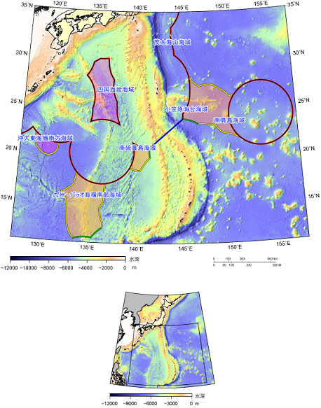 大陸棚申請海域