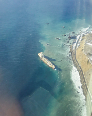 浮流油の状況