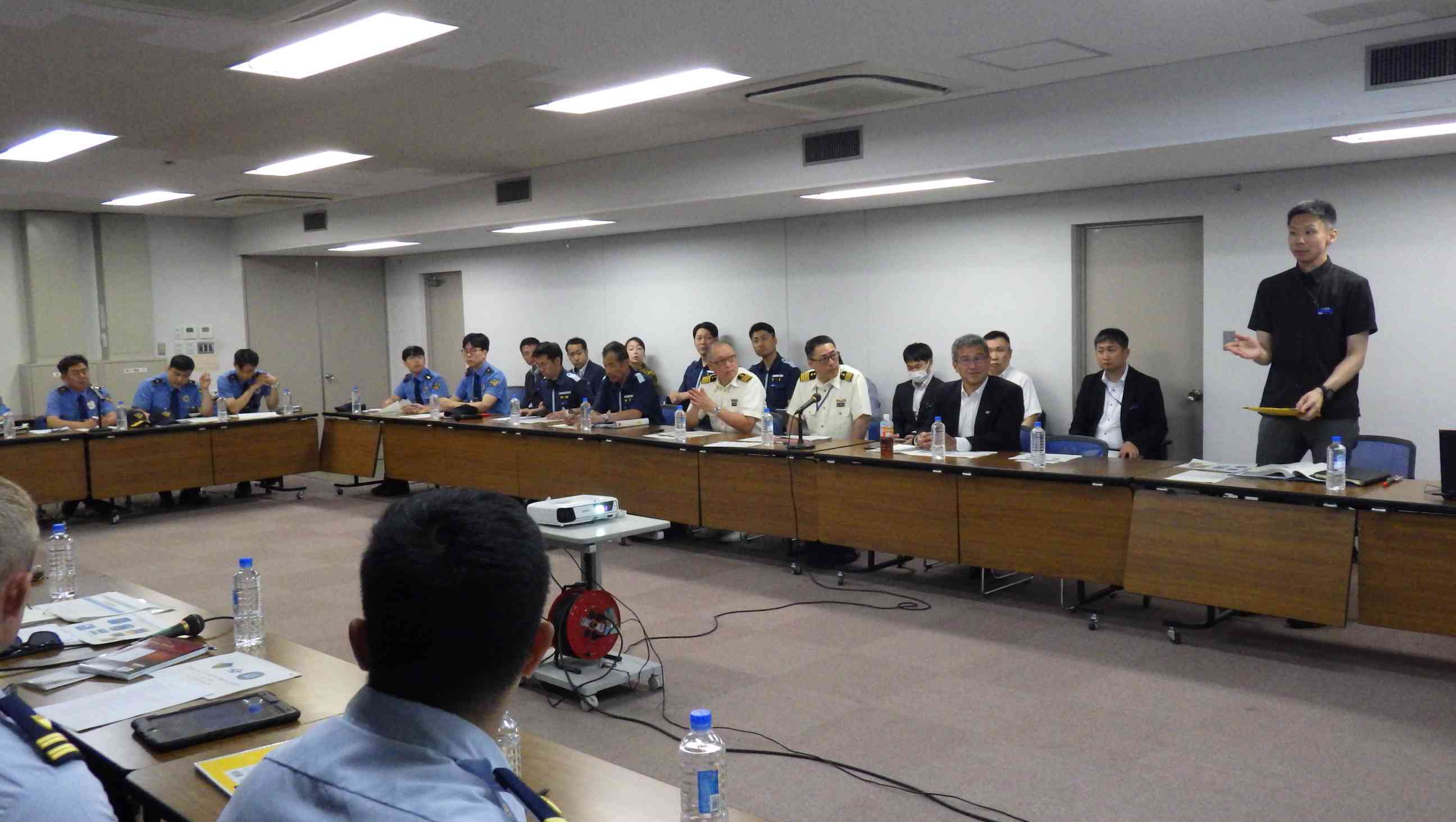 合同訓練事前打ち合わせ