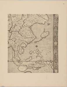 1569年にゲラルドゥス・メルカトルが作製した世界地図
